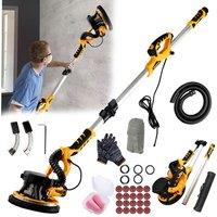 SPETLEK 7 Speeds Drywall Sander 850W Electric Wall Sander Vacuum Attachment in Yellow