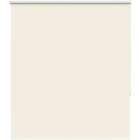 Berkfield Home Roller Blind Blackout Off-White 125x175 cm Fabric Width 121.6 cm Polyester in White
