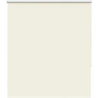 Berkfield Home Roller Blind Blackout Off-White 140x150 cm Fabric Width 136.6 cm Polyester in White
