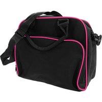 Bagbase Men's Compact Dance Messenger Bag (15 Litres) Pack of 2 in Black