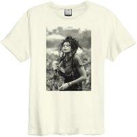 Amplified Men's Annie Ruddock Joe Wise T-Shirt in White | Size: 3XL