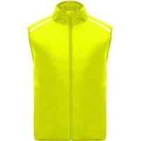ROLY Men's Jannu Lightweight Running Body Warmer in Bright Yellow | Size: XL