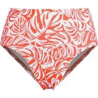 Lands' End Women's Plus Smoothing Bikini Bottoms in Orange | Size: 22