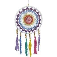 KDMD Small Dreamcatcher (22x56cm) - Pastel Rainbow | Size: 22x56 cm