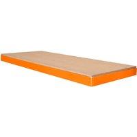 Monstershop S-Rax Workbench Additional Shelf - 150cm x 60cm in Orange | Size: 150 cm x 60 cm