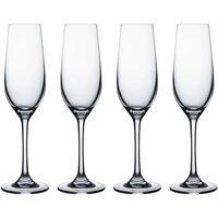 Rayware Ravenhead Kings Set of 4 Flute Glasses 200ml - Clear
