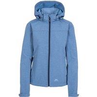 Trespass Women's Leah Waterproof Softshell Jacket in Blue | Size: 2XS