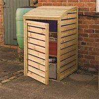 Rowlinsons Box Store - L82 x W73 x H128 cm in Brown