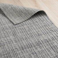 Industville Cerrig Hand Loom Viscose Rug - Grey | Size: 120 cm x 180 cm
