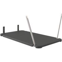 Rowlinsons Loft Shelf Kit for Tremont & Vista Shed - Resin - L61 x W114 x H4 cm in Black