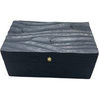 KDMD Vintage Deco - Multi Purpose Box - 22x12x10cm - Black Swirls | Size: 22 x 12 x 10 cm
