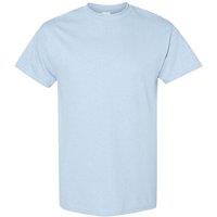 Gildan Men's Heavy Cotton Short Sleeve T-Shirt in Light Blue | Size: Medium