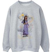 Wish Men's Shine On Asha Standing Sweatshirt in Grey | Size: Small