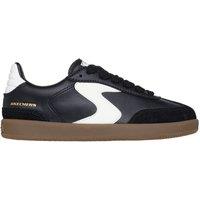 Skechers Men's Hotshot Lace Up T-Toe Sneaker Black/White in Black | Size: 2