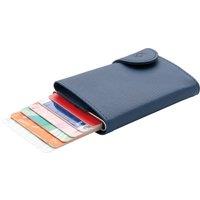 C-Secure Men's RFID Wallet & Card Holder Set in Blue