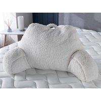 Snuggle Beds Snuggle Super Soft Cuddle Cushion with Phone Pocket & Handle in Off-White | Size: Medium