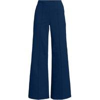 Lands' End Women's Starfish Stretch Jersey Palazzo Trousers in Navy | Size: 16-18