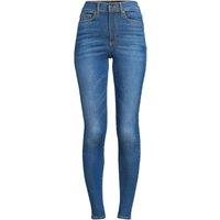 Lands' End Women's Petite Skinny Leg Jeans, High Waisted in Indigo | Size: 8