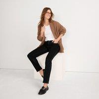 Lands' End Women's Plus Straight Leg Jeans, Mid Rise in Black | Size: 20R