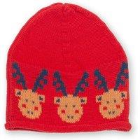 Kite Baby Mr Moose Knit Hat in Red | Size: 0-6 m