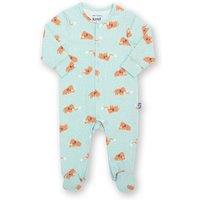Kite Baby Woolly & Dove Sleepsuit in Blue | Size: 9-12 m