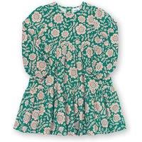 Kite Girl's Folksy Dress in Green | Size: 6-9 m