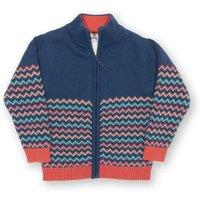 Kite Boy's Hygge Jacket Zigzag in Navy | Size: 9-12 m
