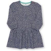 Kite Girl's Pixie Petals Cosy Dress in Navy | Size: 12-18 m