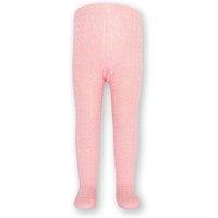 Kite Girl's Cable Tights Dusky Pink | Size: 10-12 Years