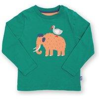 Kite Boy's Woolly Mammoth T-Shirt in Green | Size: 5 Years