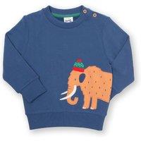 Kite Boy's Woolly Mammoth Sweatshirt in Navy | Size: 5 Years