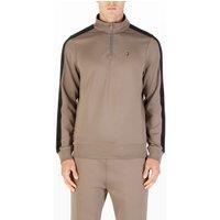 Luke 1977 Men's Tttqr Quarter Zip Sweatshirt in Brown | Size: XL