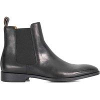 Dune London Men's 'Matchin' Leather Chelsea Boots in Black | Size: 9