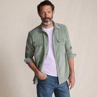 Lands' End Men's Corduroy Shirt in Pale Green | Size: 2XL