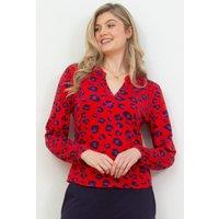 Kite Women's Swyre Jersey Top in Red | Size: 16