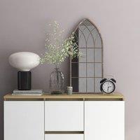 Berkfield Home Mirror Sand 70x30 cm Iron for Indoor Use in Cream