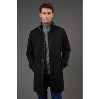 Burton Men's Black Smart Funnel Neck Mac | Size: XL