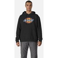 Dickies Men's 'Logo Graphic' Fleece Hoodie in Black | Size: Large