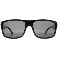 Police Men's Rectangle Black Grey Polarized SPLB39E Tailwind 4