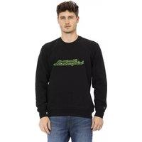 Lamborghini Men's Crew Neck Sweatshirt AU22635 - Black Sweaters | Size: 38