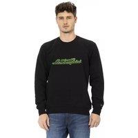 Lamborghini Men's Crew Neck Sweatshirt AU22635 - Black Sweaters | Size: Large