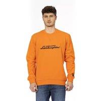 Lamborghini Men's Crew Neck Sweatshirt Orange Sweaters | Size: 38