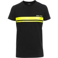 Balmain Men's Neon Logo Black T-Shirt | Size: 2XL