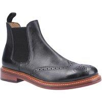 Cotswold Men's 'Siddington' Leather Boots in Black | Size: 10