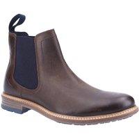 Hush Puppies Men's 'Justin Chelsea' Boots in Brown | Size: 7
