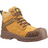 Amblers Men's 'Ignite' Waterproof Safety Footwear in Camel | Size: 12