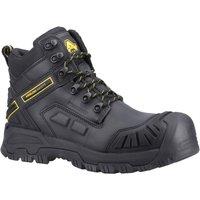 Amblers Men's 'Flare' Waterproof Safety Footwear in Black | Size: 12