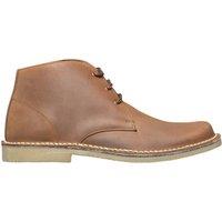 Roamers Men's Waxy Leather Fulfit Desert Boots in Brown | Size: 7