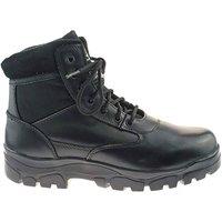 Grafters Men's Sherman Thinsulate Lined 7 Eye Combat Boots in Black | Size: 9