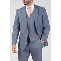 Scott Men's Sharkskin Regular Fit Jacket in Blue | Size: 40R